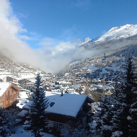 Studio Direkt Im Zentrum, Tolle Terrasse, Aussicht Zermatt Eksteriør billede
